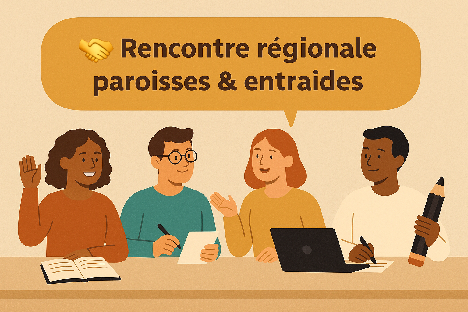 🤝 Rencontre régionale paroisses & entraides