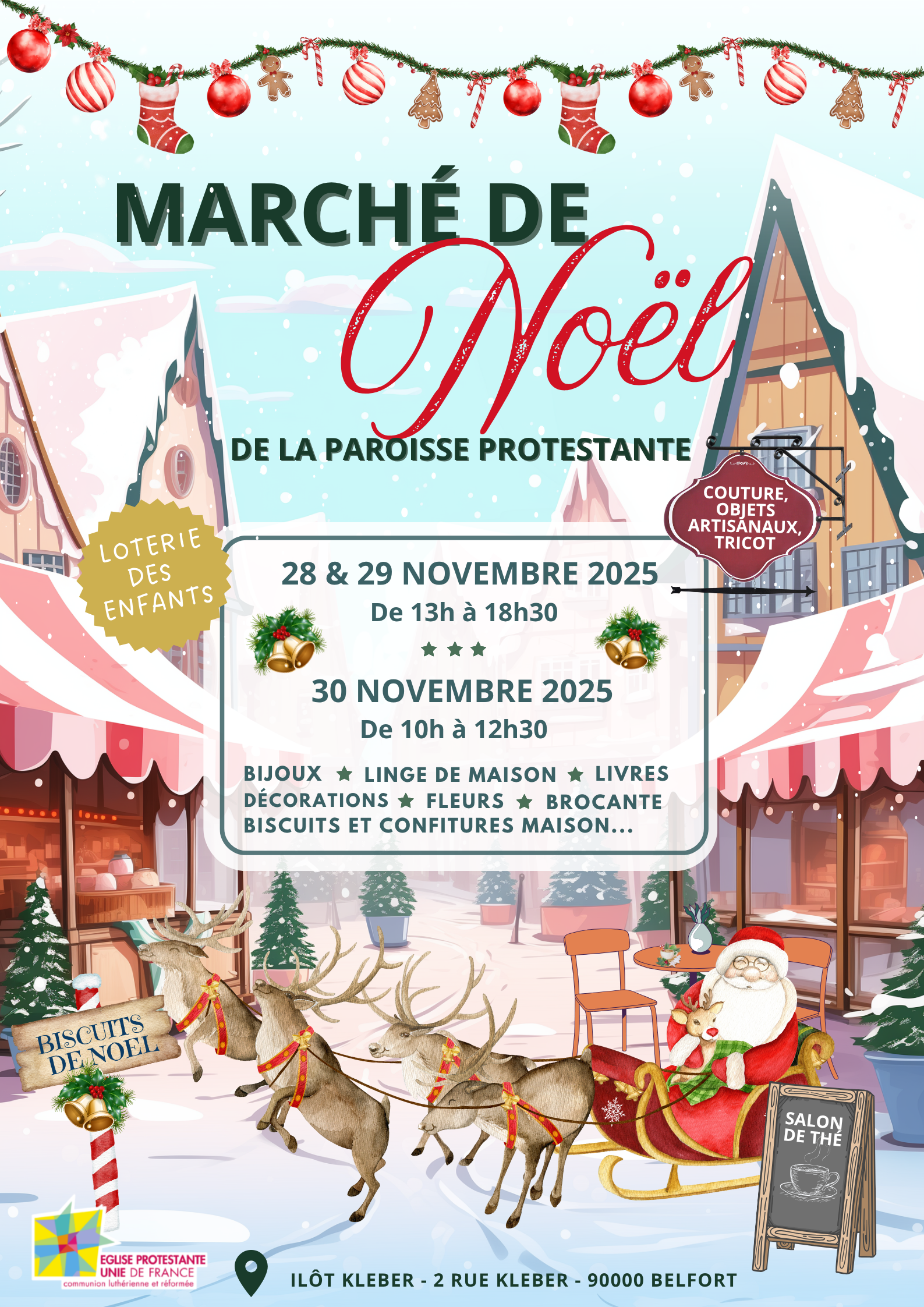🎄 Marché de Noël de la paroisse protestante