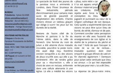 🗞️ »Tout ira bien » : Découvrez le nouveau Notes d’Espérance (n°77 – Janv.-Mars 2026