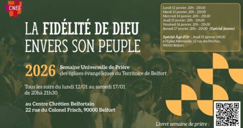 🙏🏻 Semaine de la prière Universelle
