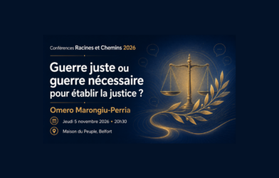 🎤 Guerre juste ou guerre nécessaire pour établir la justice ? par Omero MARONGIU-PERRIA