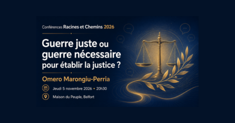 🎤 Guerre juste ou guerre nécessaire pour établir la justice ? par Omero MARONGIU-PERRIA